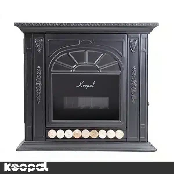 بخاری گازی کوپال 18000 طرح شومینه مدل سرير