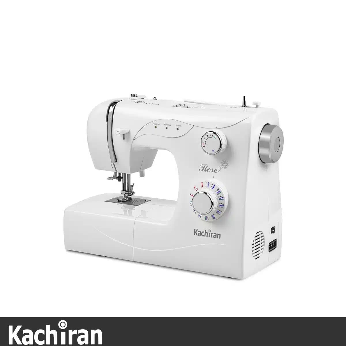 چرخ خیاطی کاچیران مدل رز 330 پلاس سفید نقره ای — تصویر ۴