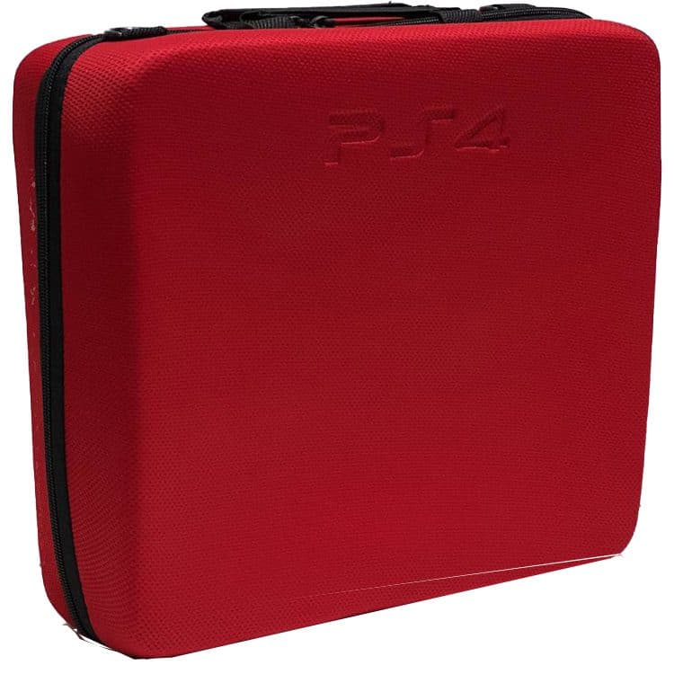 PlayStation 4 Slim Hard Case – قرمز ساده — تصویر ۲