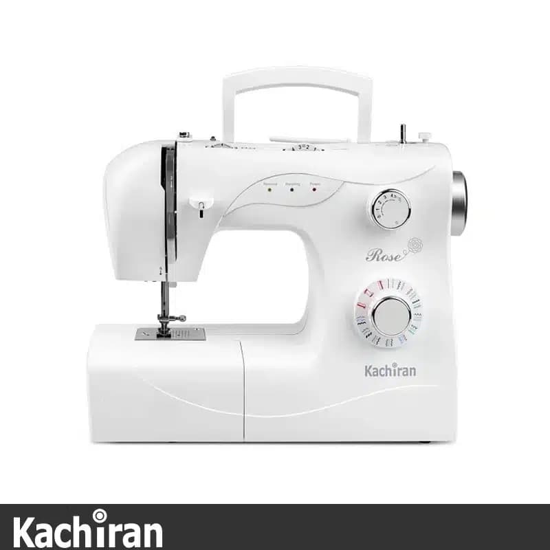 چرخ خیاطی کاچیران مدل رز 330 سفید نقره ای — تصویر ۳