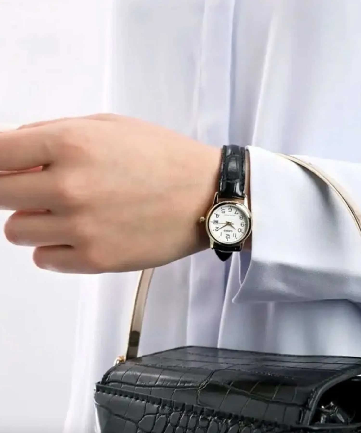 ساعت مچی زنانه اصل کاسیو (casio) زیرمجموعه استاندارد مدل LTP-V002GL-7BUDF — تصویر ۵