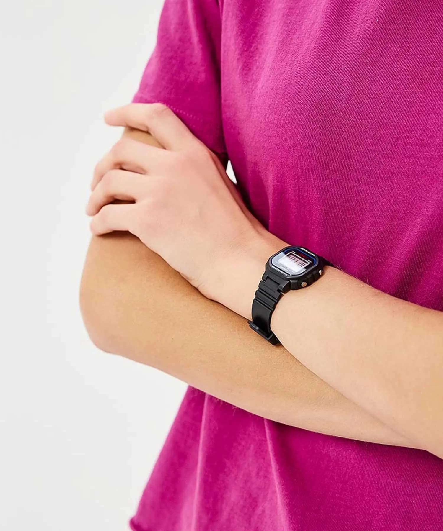 ساعت مچی زنانه اصل کاسیو (casio) زیرمجموعه استاندارد مدل LA-20WH-1CDF — تصویر ۵