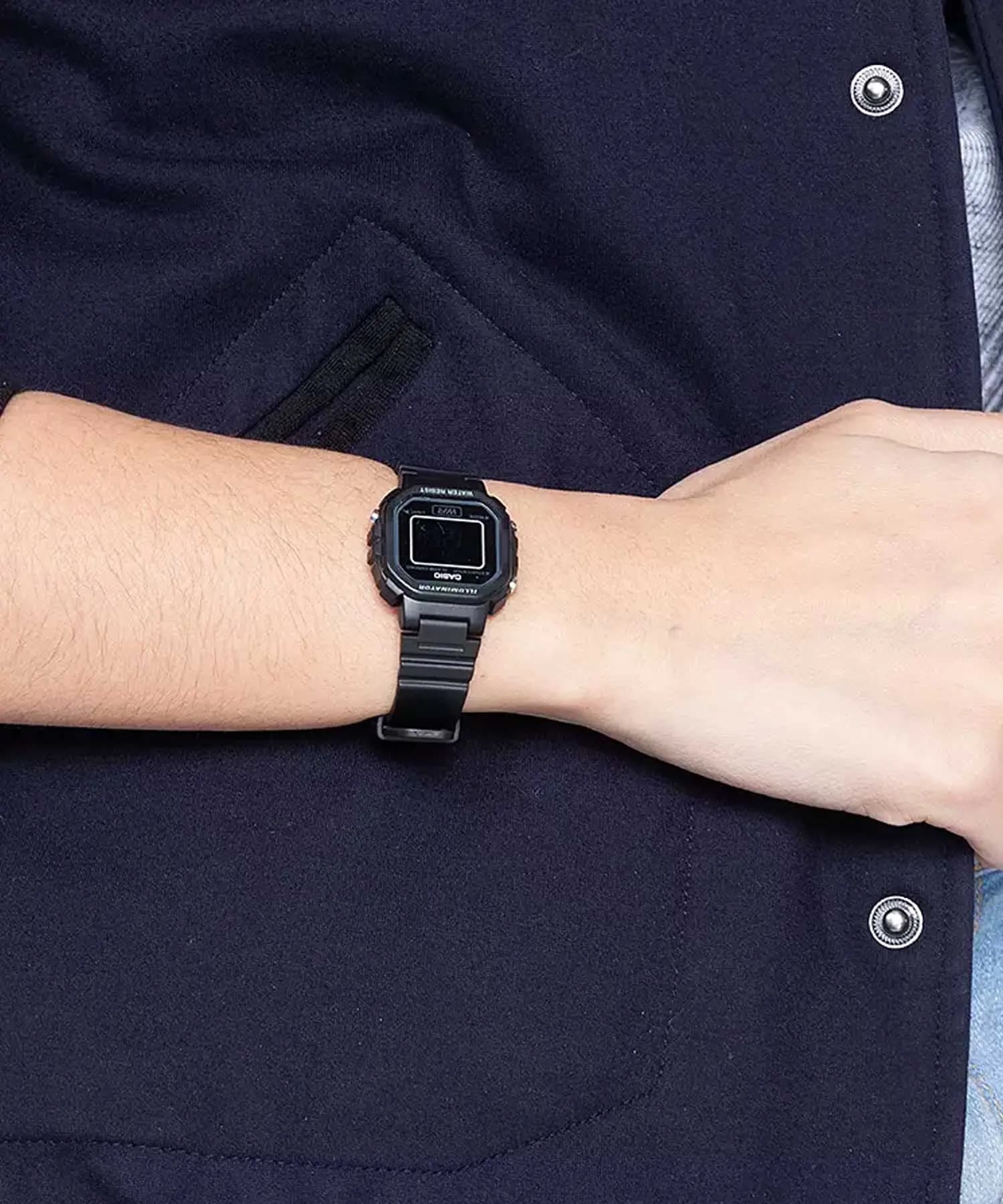 ساعت مچی زنانه اصل کاسیو (casio) زیرمجموعه استاندارد مدل LA-20WH-1BDF — تصویر ۵