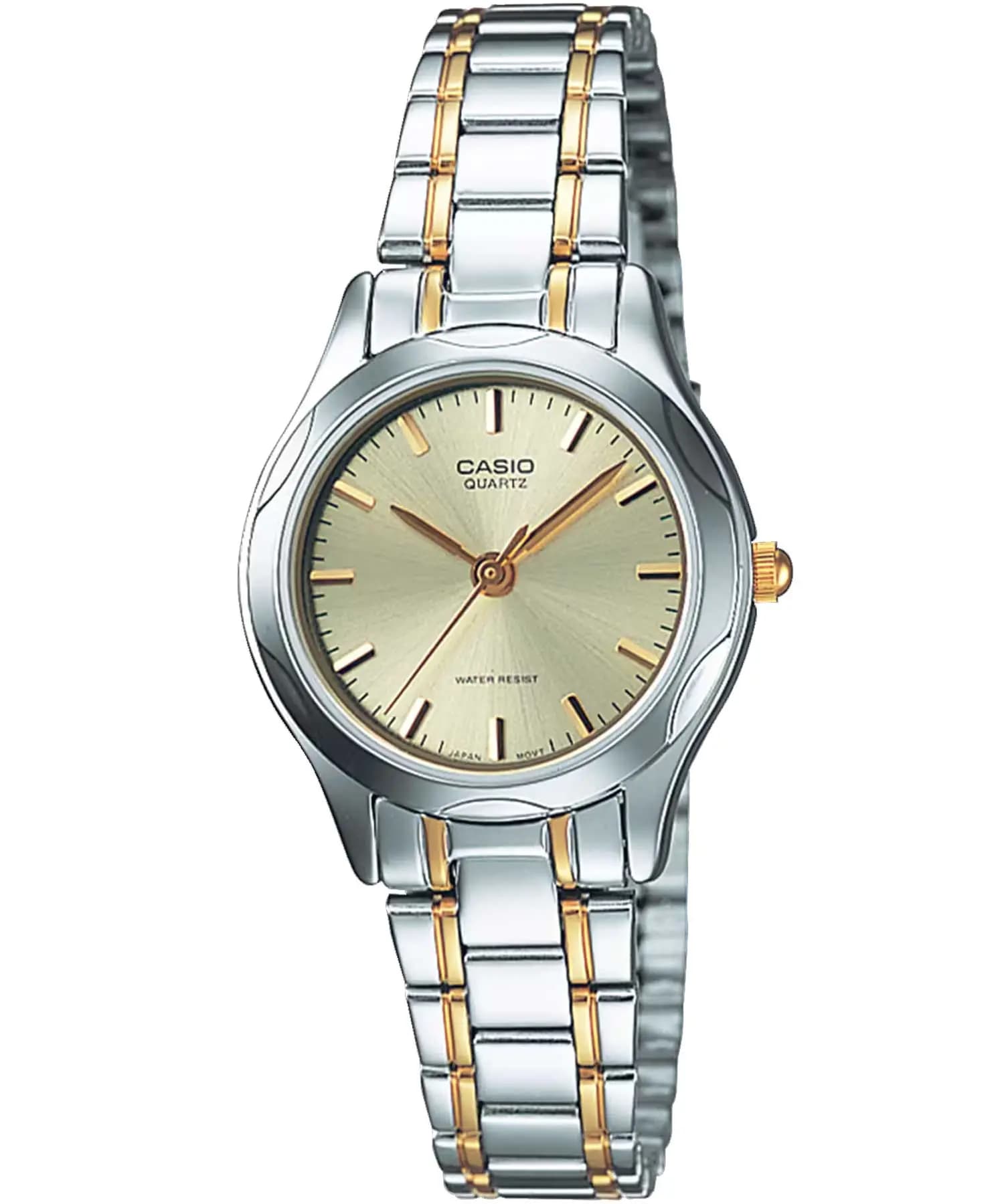 ساعت مچی زنانه اصل کاسیو (casio) زیرمجموعه استاندارد مدل LTP-1275SG-9ADF