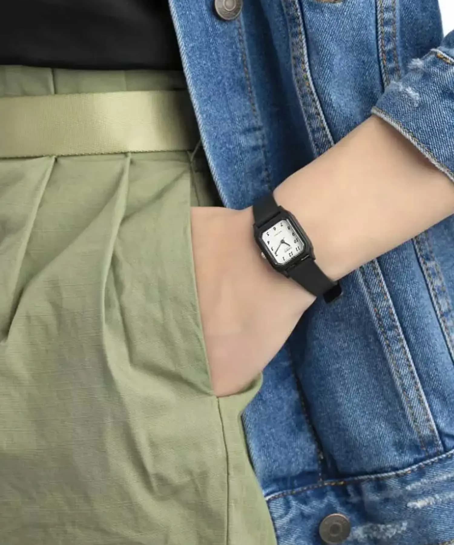 ساعت مچی زنانه اصل کاسیو (casio) زیرمجموعه استاندارد مدل LQ-142-7BDF — تصویر ۵