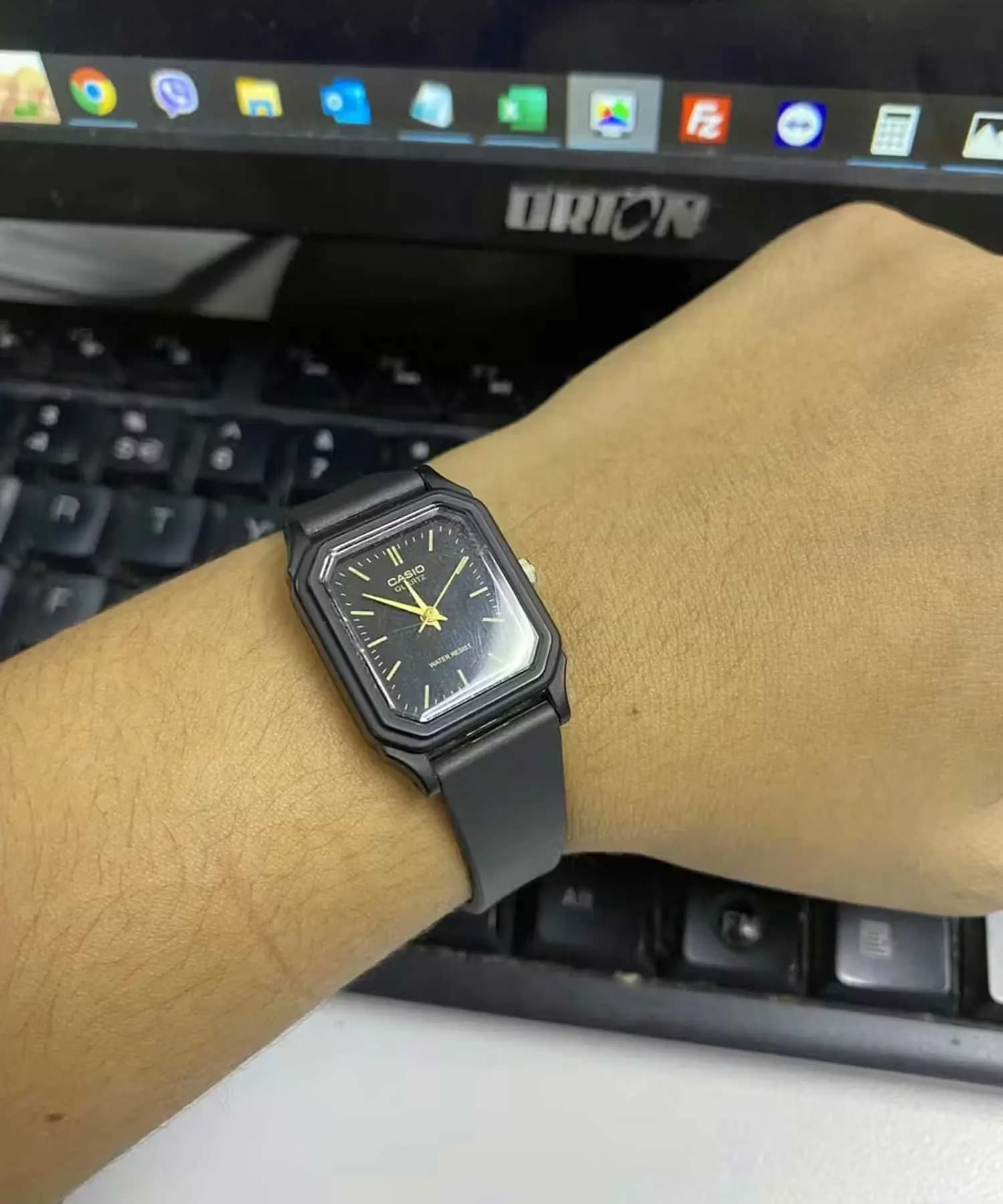 ساعت مچی زنانه اصل کاسیو (casio) زیرمجموعه استاندارد مدل LQ-142-1EDF — تصویر ۴