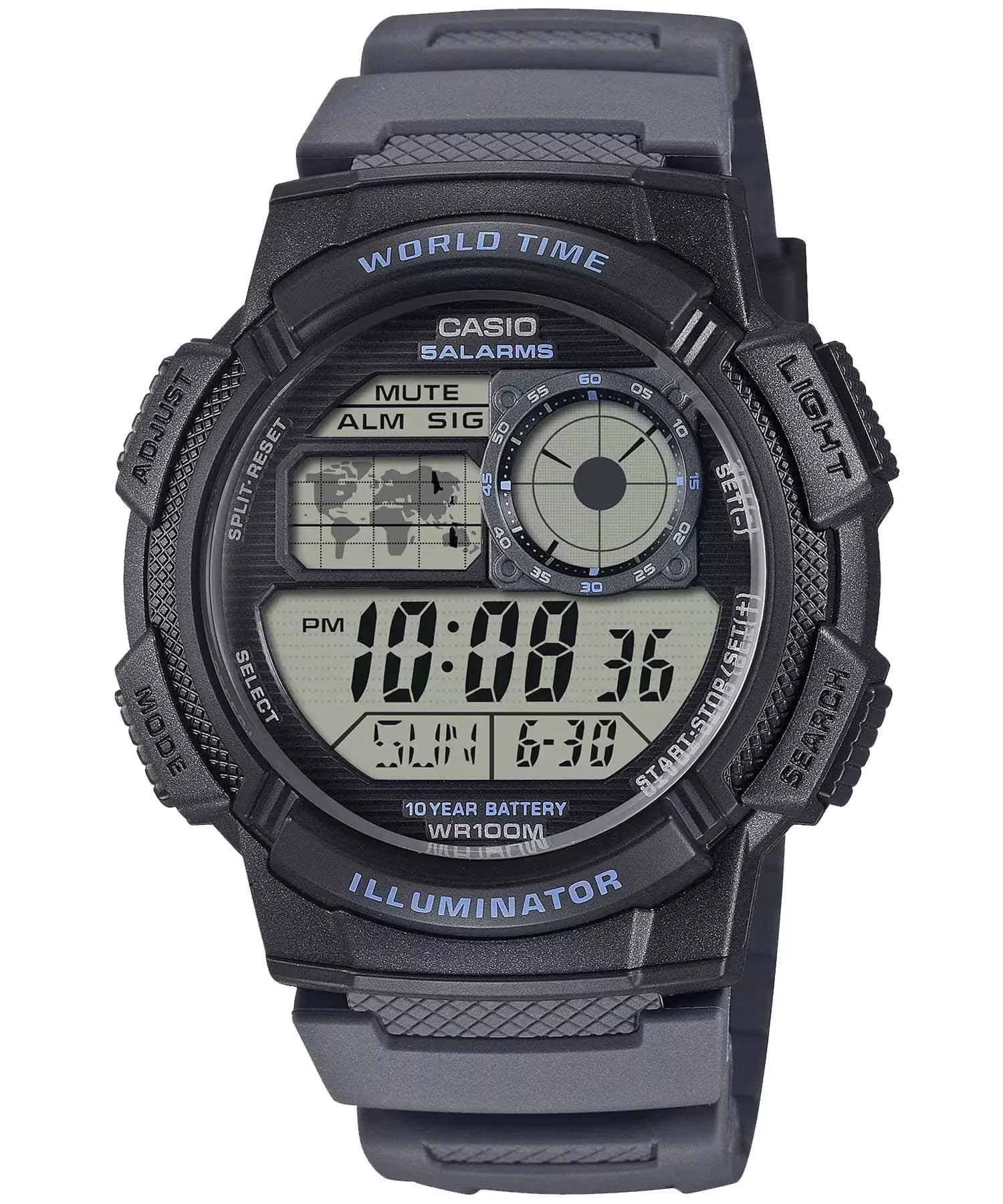 ساعت مچی مردانه اصل کاسیو (casio) زیرمجموعه استاندارد مدل AE-1000W-8AVDF