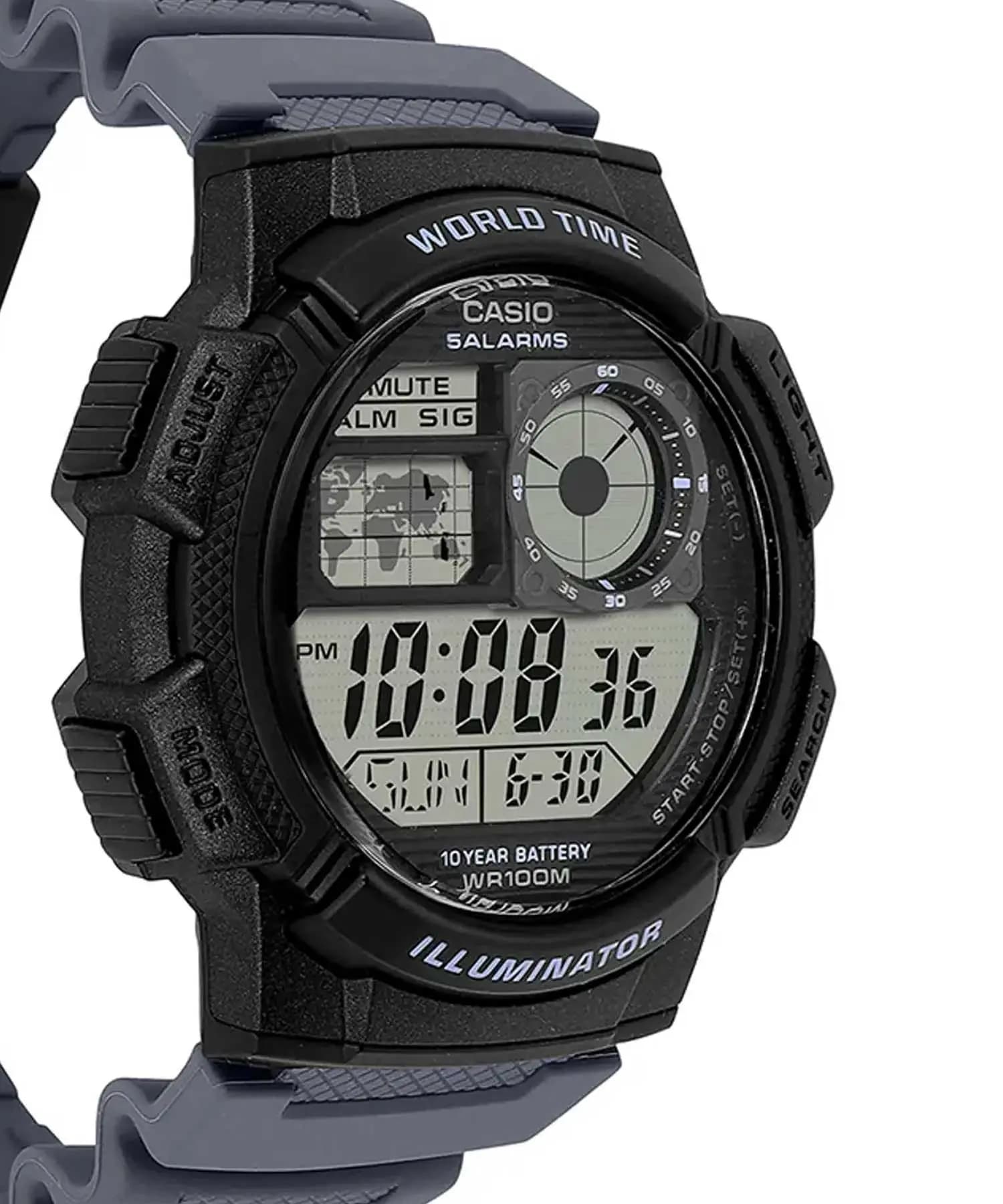 ساعت مچی مردانه اصل کاسیو (casio) زیرمجموعه استاندارد مدل AE-1000W-8AVDF — تصویر ۲