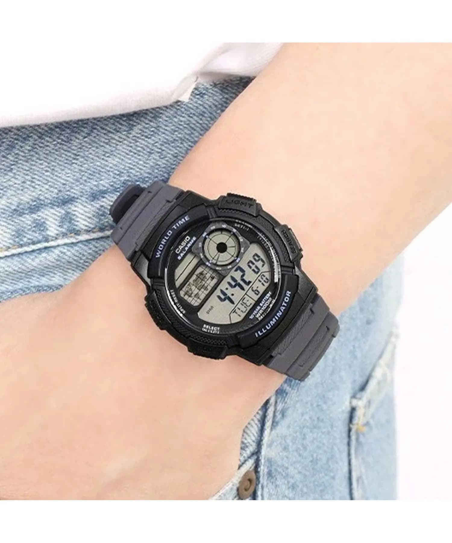 ساعت مچی مردانه اصل کاسیو (casio) زیرمجموعه استاندارد مدل AE-1000W-8AVDF — تصویر ۵