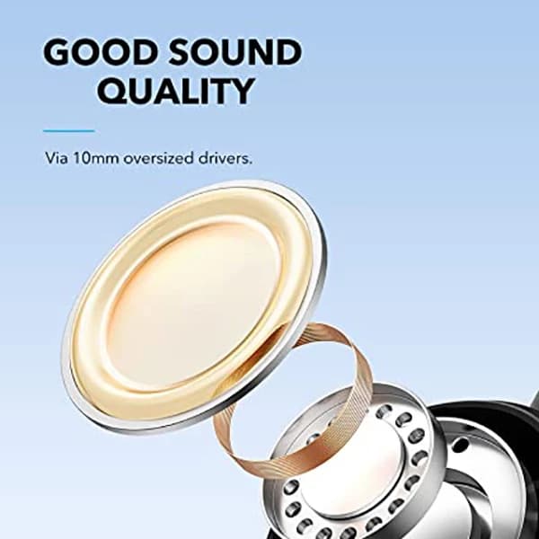 هندزفری بلوتوثی انکر مدل SOUNDCORE ANKER LIFE P2i A3991H21 — تصویر ۵