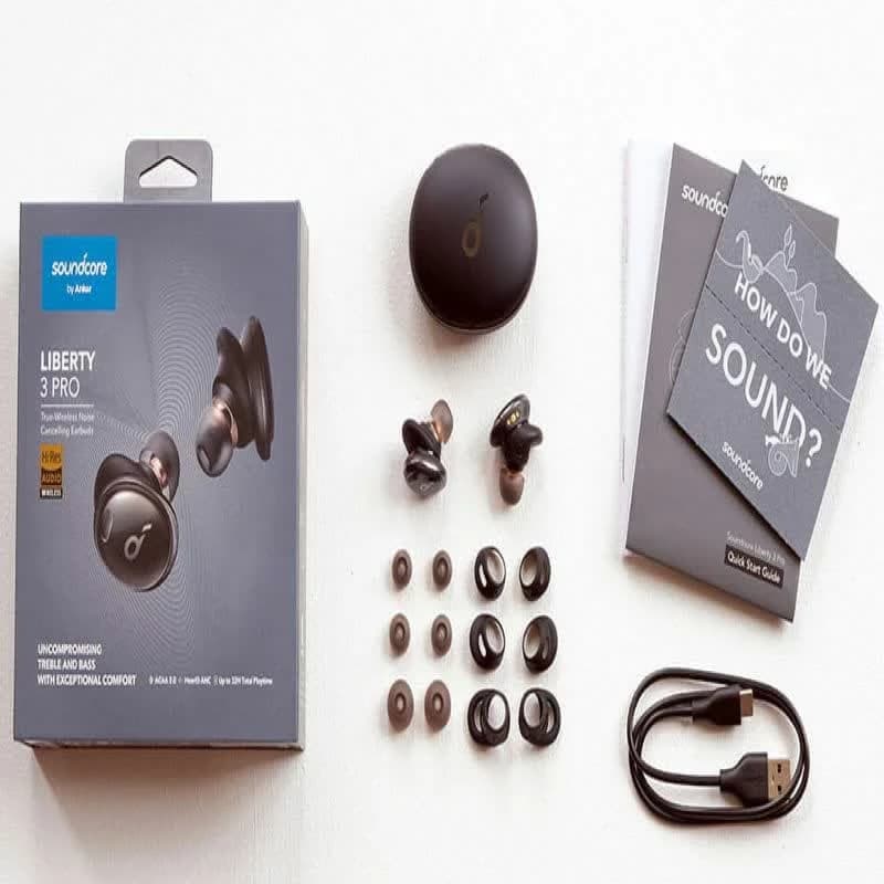 هندزفری بلوتوثی انکر مدل Soundcore by Anker Liberty 3 Pro Noise Cancelling Earbuds A3952011 — تصویر ۴