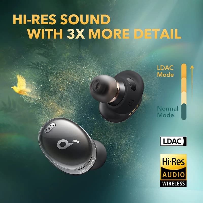 هندزفری بلوتوثی انکر مدل Soundcore by Anker Liberty 3 Pro Noise Cancelling Earbuds A3952011 — تصویر ۳