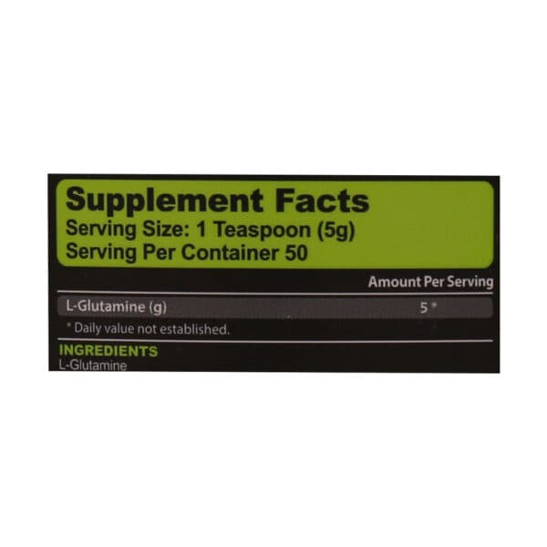 پودر ال گلوتامین 250 گرمی کارن / Karen L-Glutamine Powder 250 g — تصویر ۳