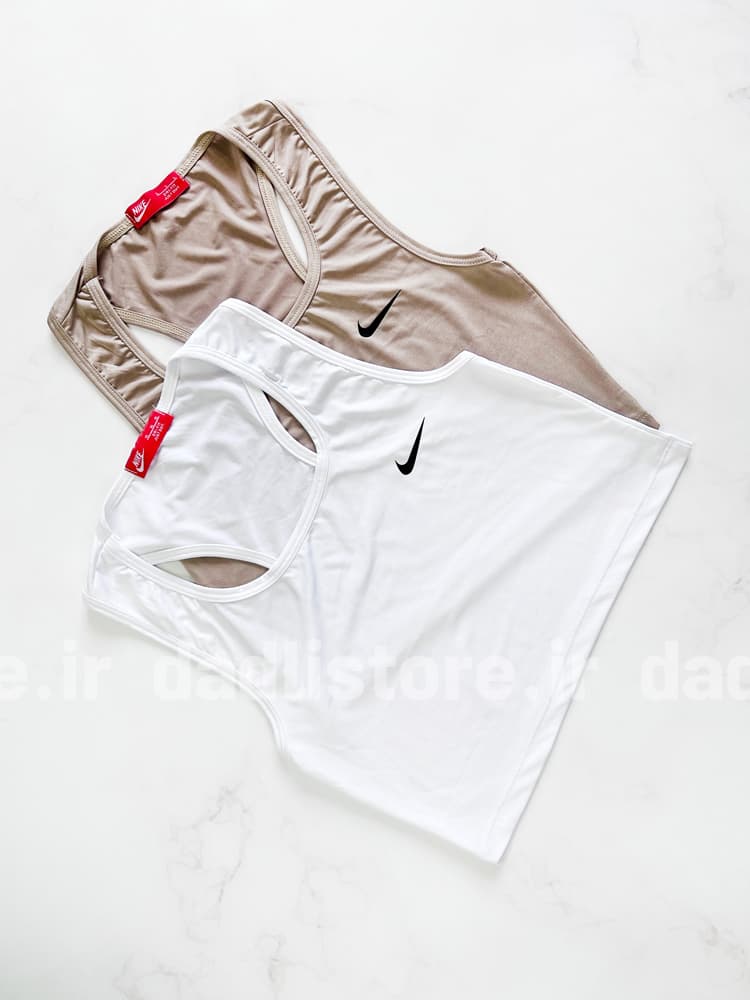 کراپ تاپ ورزشی زنانه فلامنت نایکی Nike — تصویر ۶