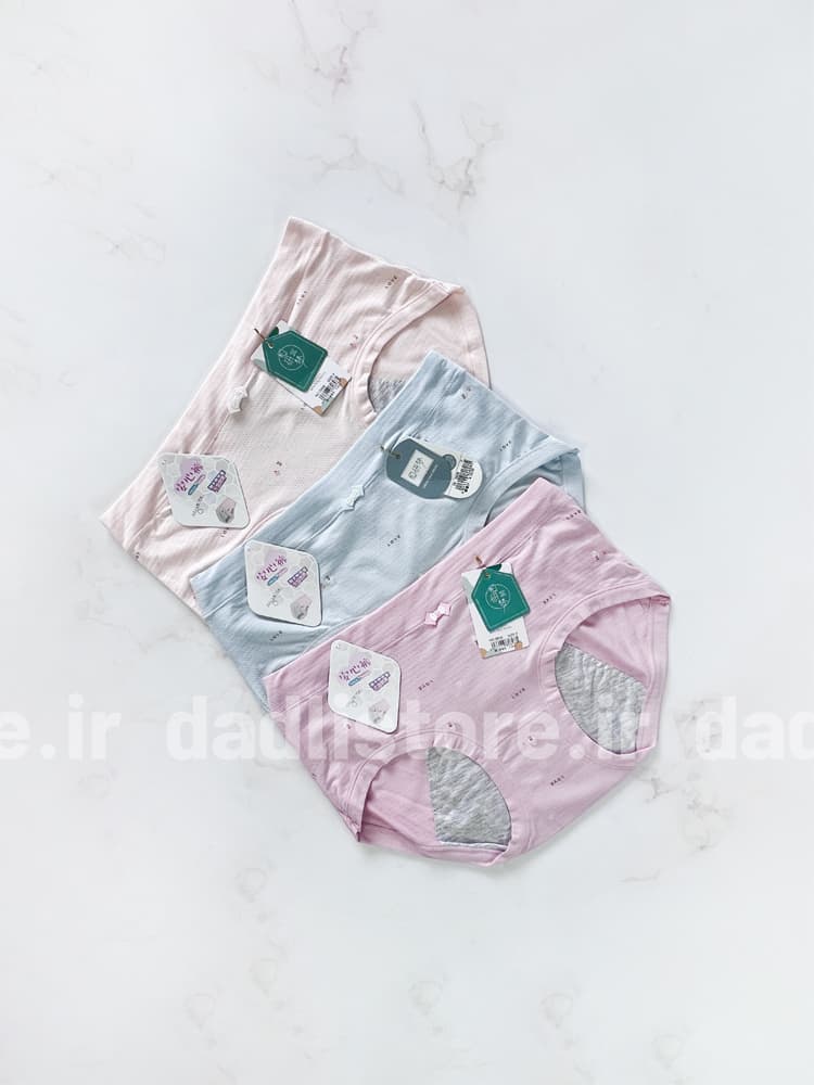 شورتکس قاعدگی ویسکوز طرح Love