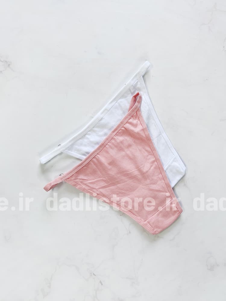 شورت اسلیپ نخ پنبه سگک دار دایره — تصویر ۷
