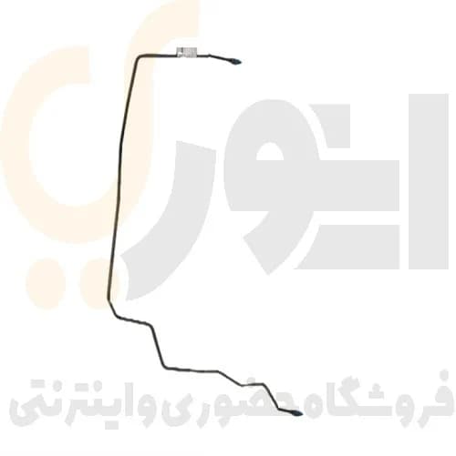لوله ترمز روی پوسته دیفرانسیل به چرخ چپ ضد قفل پیکان ایساکو