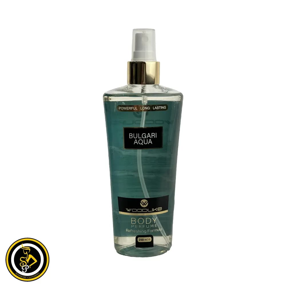 بادی اسپلش مردانه بولگاری آکوا (Bvlgari Aqva) وودلایک