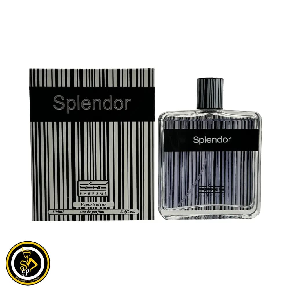 ادکلن مردانه اسپلندور بلک (Splendor Black) برند سريس — تصویر ۳