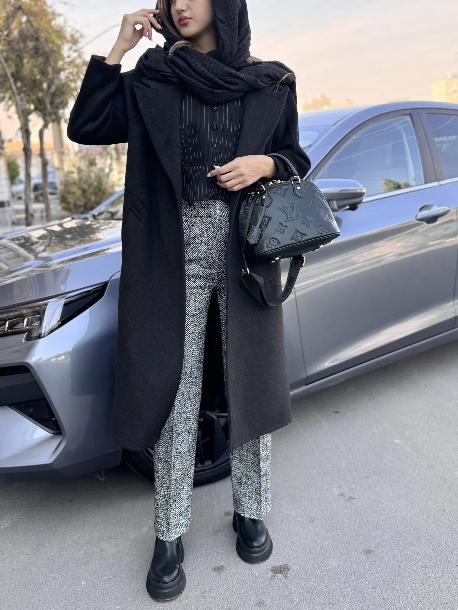 پالتو زنانه فوتر بلند — تصویر ۷