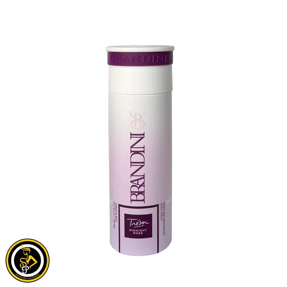 اسپری بدن زنانه برندینی مدل Tresor Midnight Rose