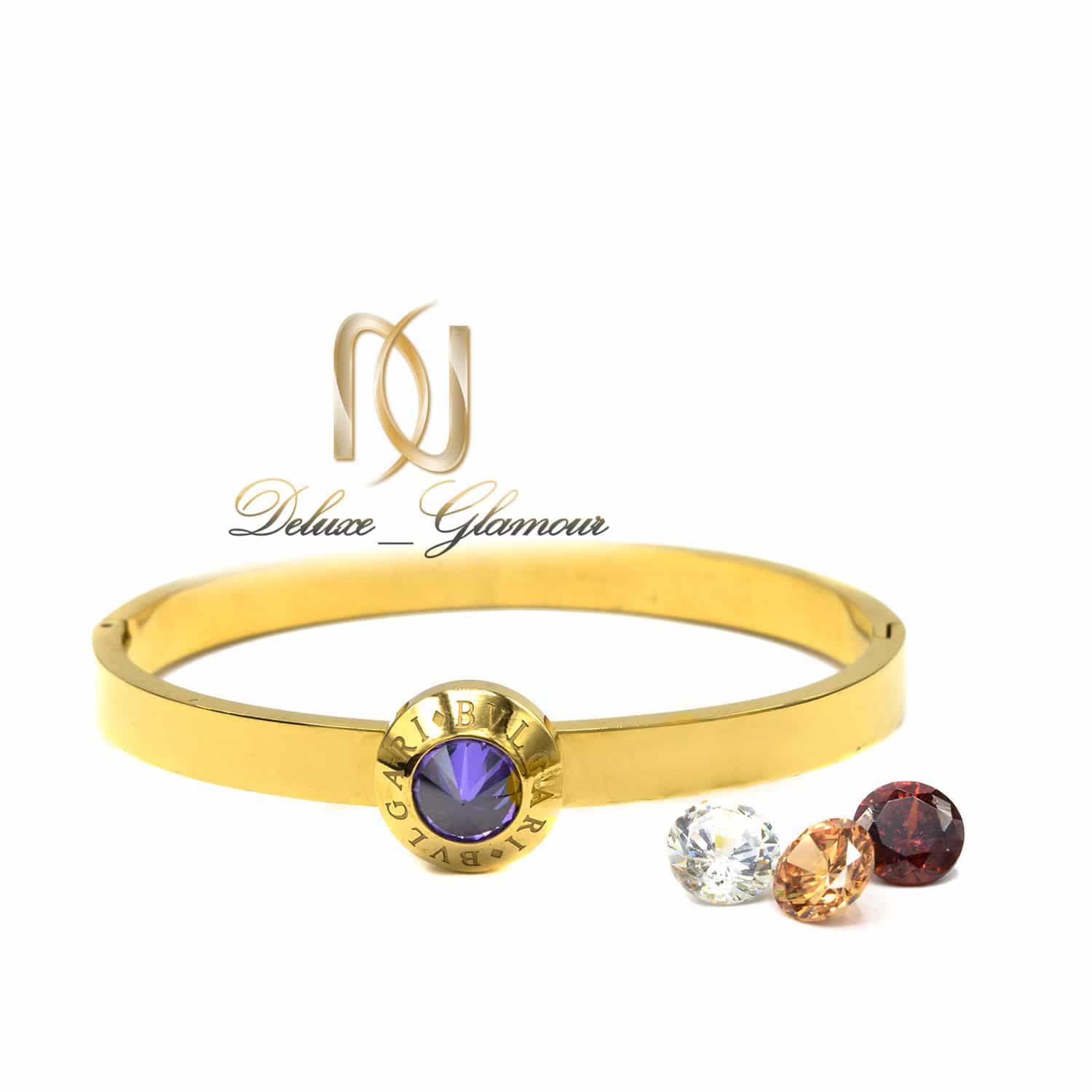 دستبند زنانه طرح بولگاری استیل ds-n550
