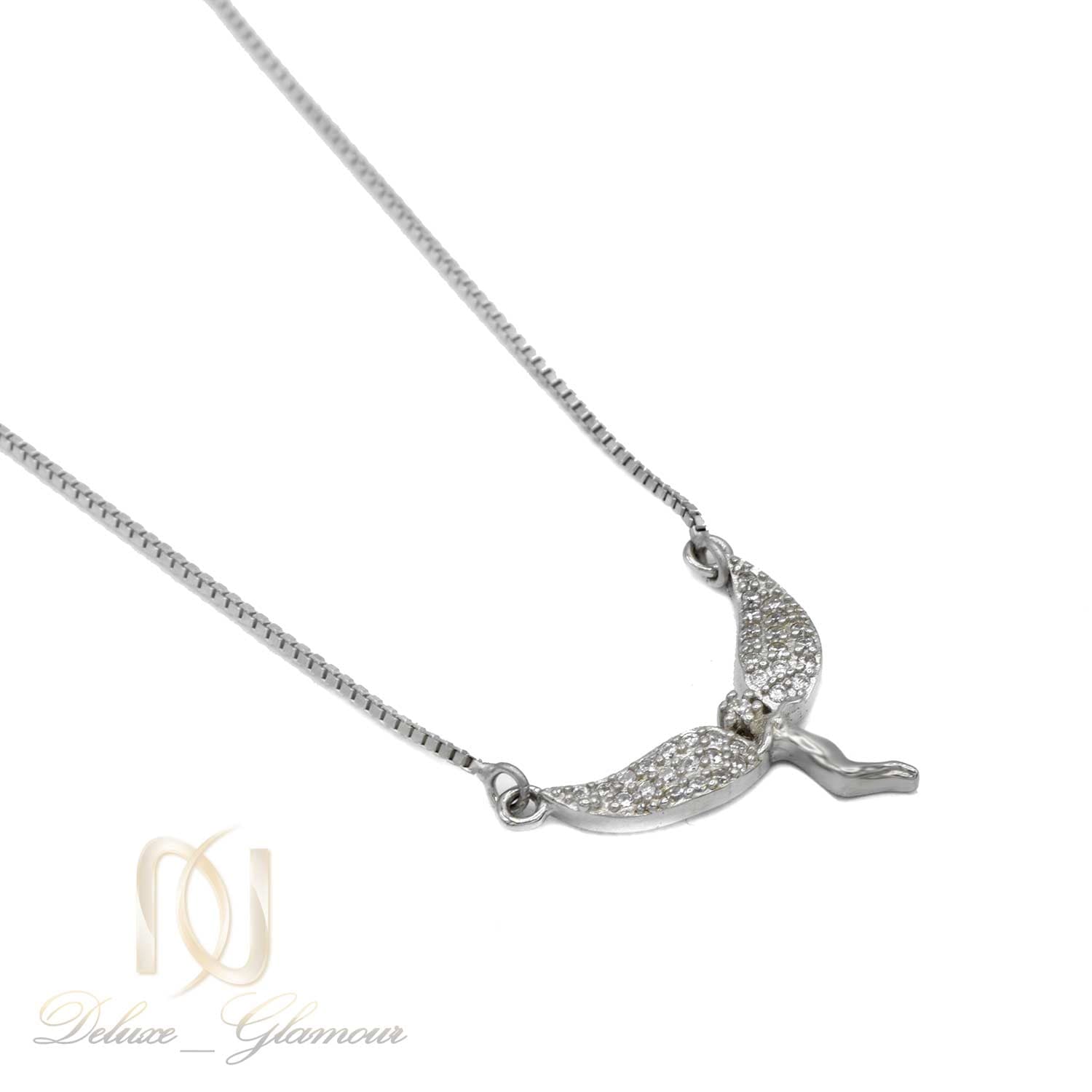 گردنبند نقره طرح فرشته NW-N595