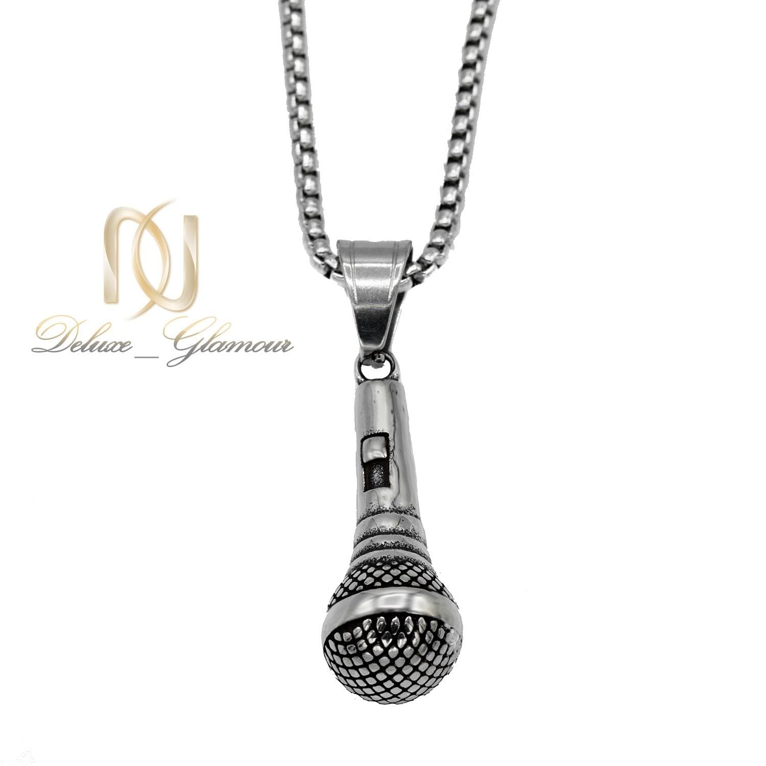 گردنبند طرح میکروفون مردانه NW-N557