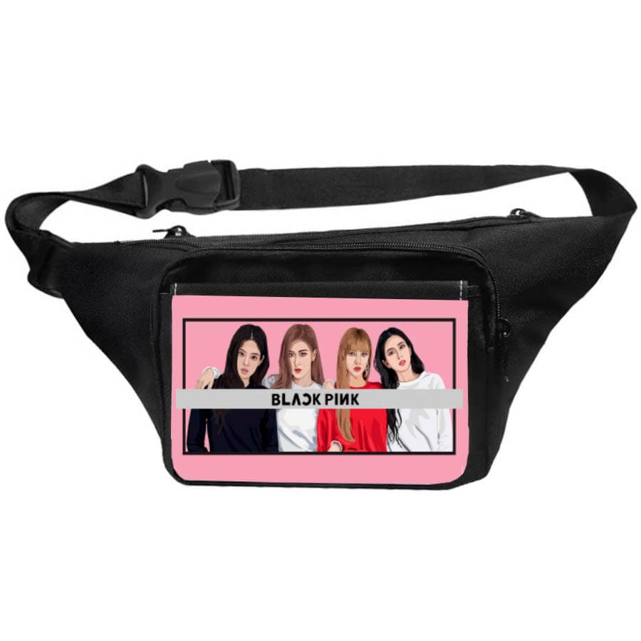 کیف کمری طرح black pink کد 39