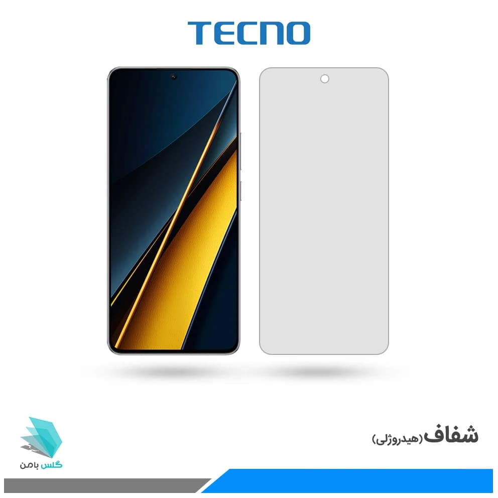 گلس شیائومی Poco X6 Pro شفاف برند تکنو