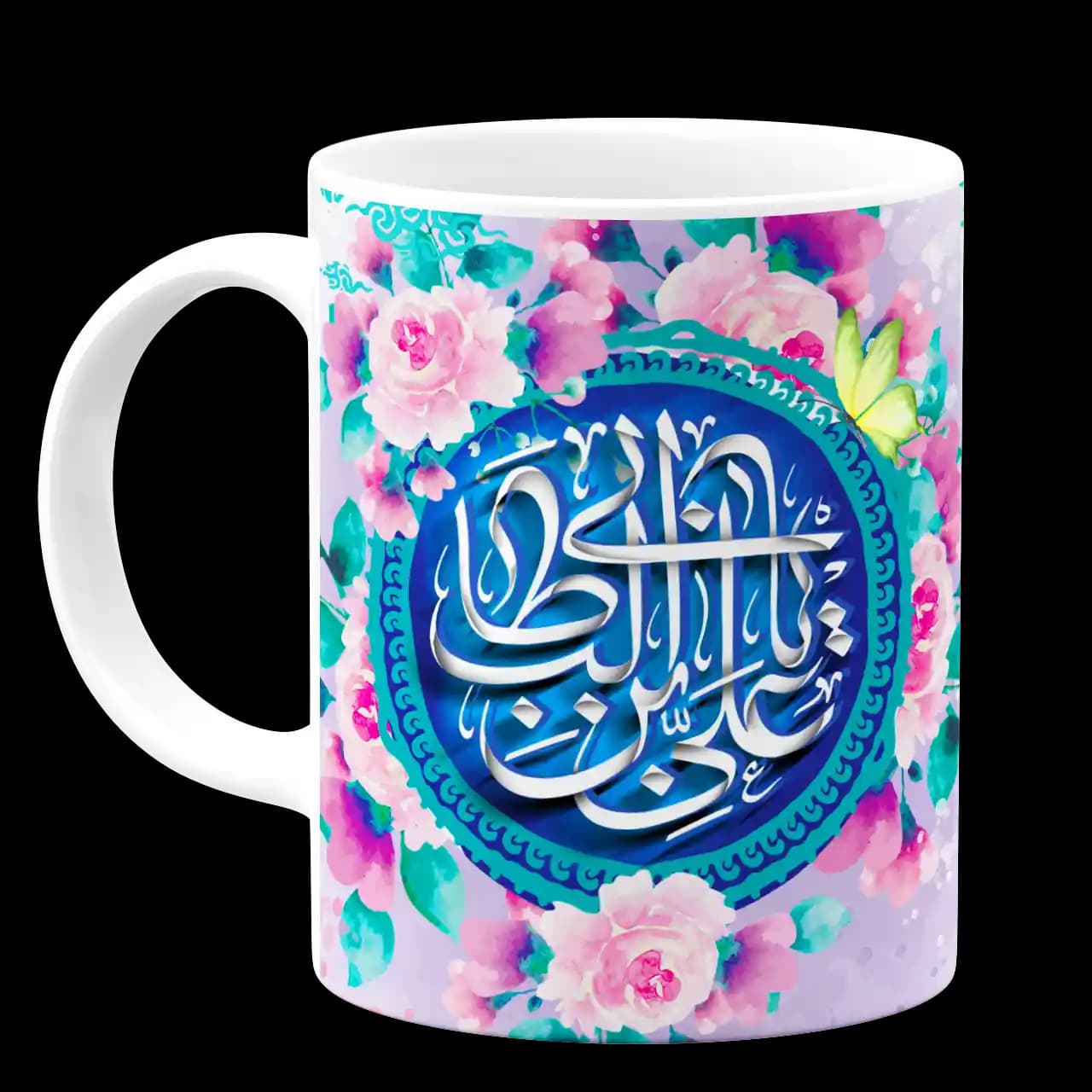 ماگ یا علی ابن ابی طالب (ع) مدل D 16 — تصویر ۲