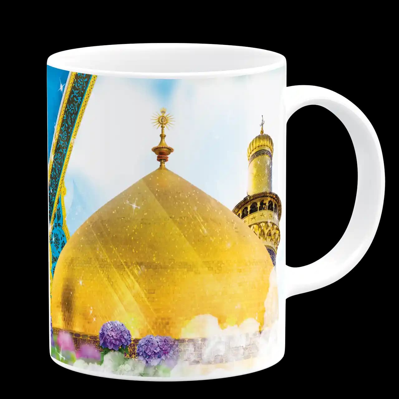ماگ یا علی ولی الله (ع) مدل D 11 — تصویر ۳