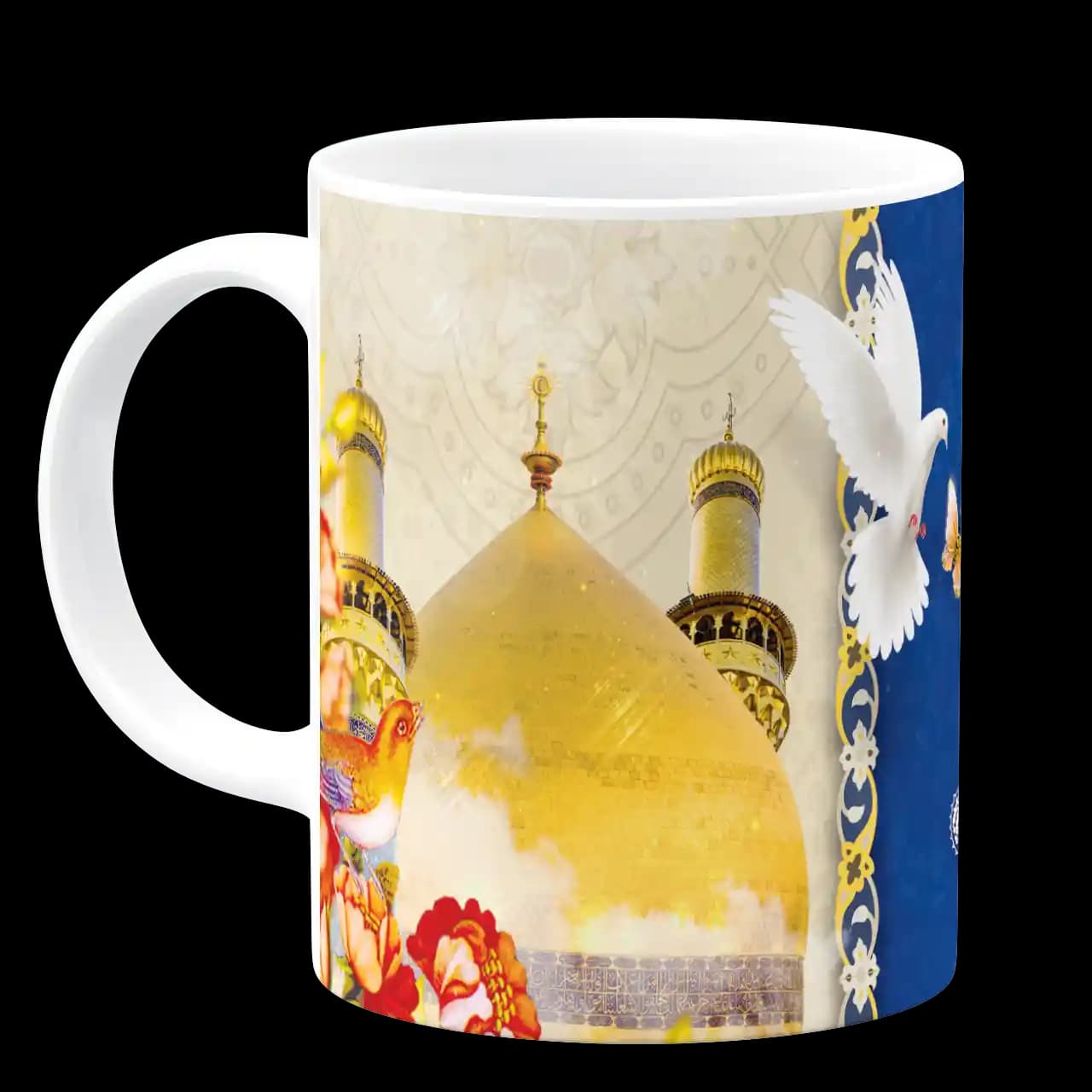 ماگ یا علی ولی الله (ع) مدل D 10 — تصویر ۲