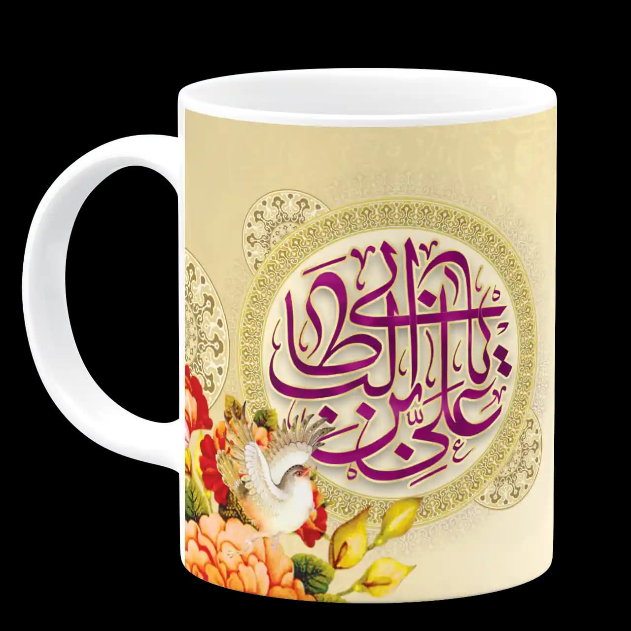 ماگ یا علی ابن ابی طالب (ع) مدل D 2 — تصویر ۲