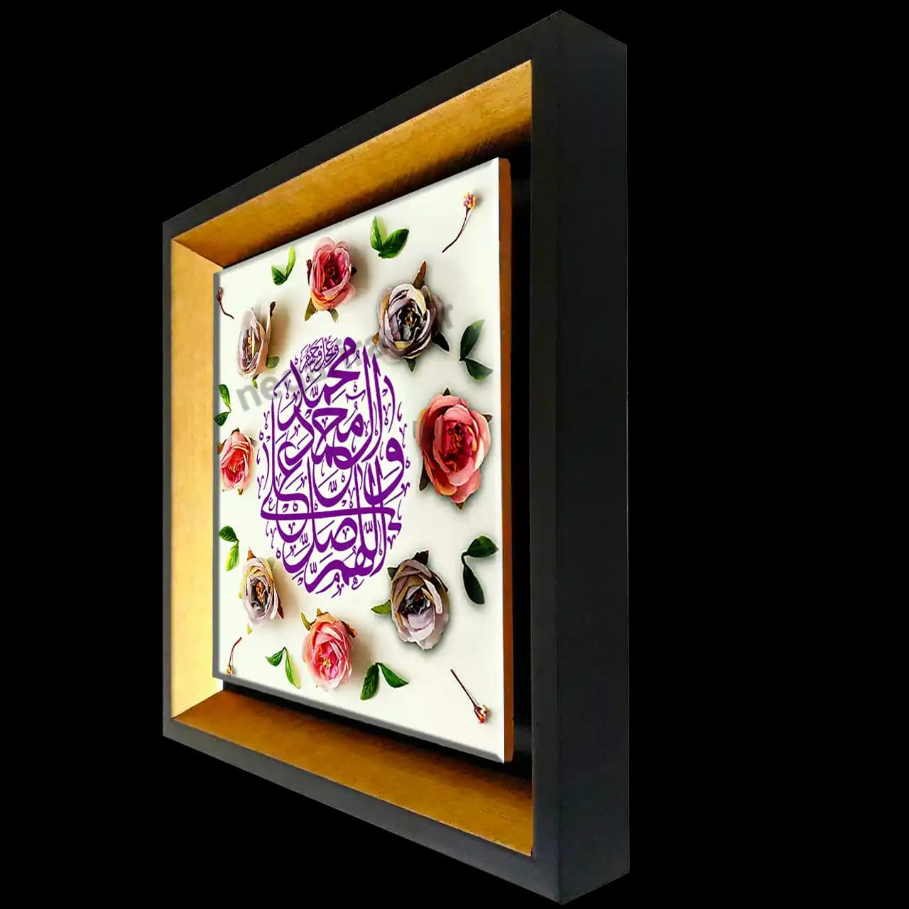 تابلو کاشی صلوات مدل 2B 20 — تصویر ۲