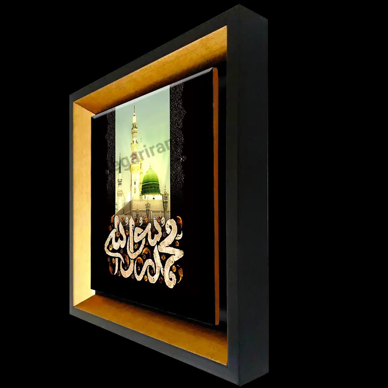 تابلو کاشی محمد رسول الله مدل 2B 17 — تصویر ۲