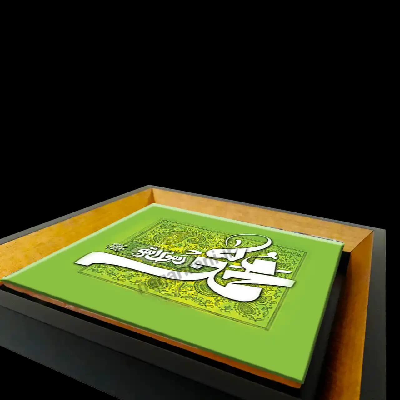 تابلو کاشی محمد رسول الله مدل 2B 14 — تصویر ۳