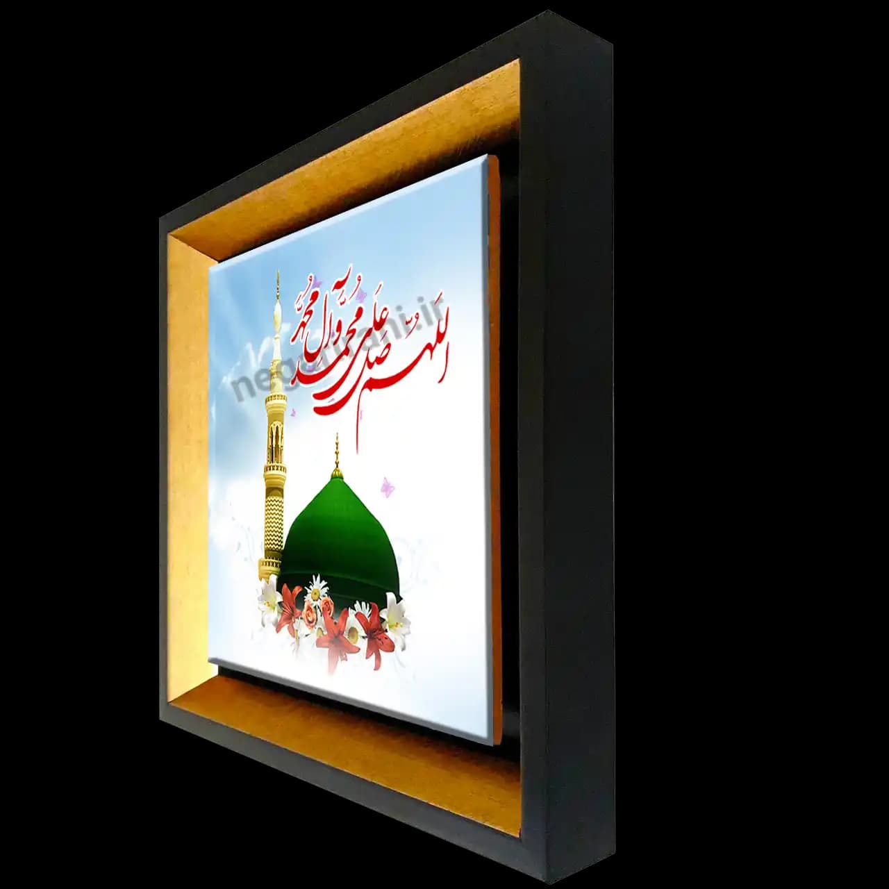 تابلو کاشی صلوات مدل 2B 8 — تصویر ۲