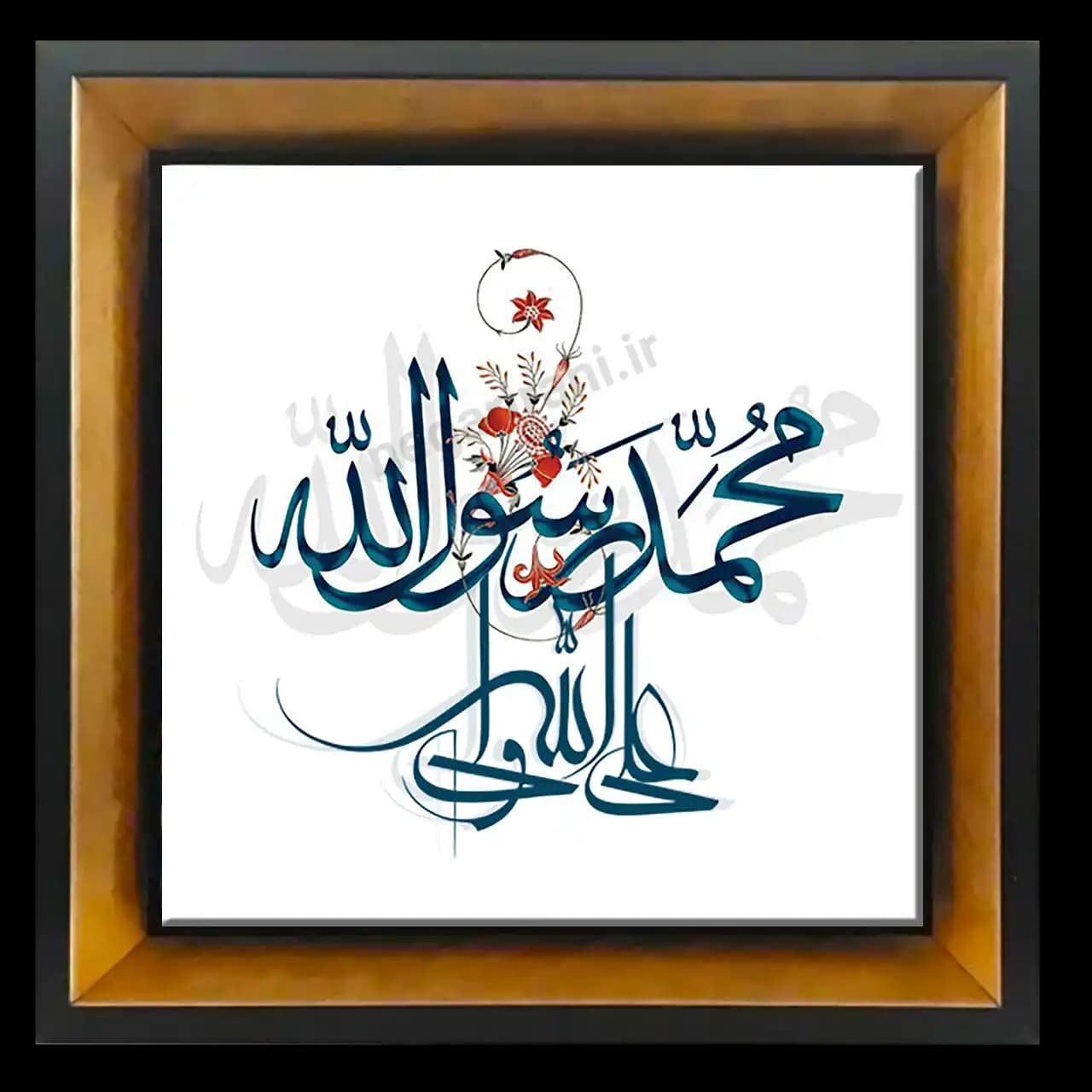 تابلو کاشی محمد رسول الله مدل 2B 4