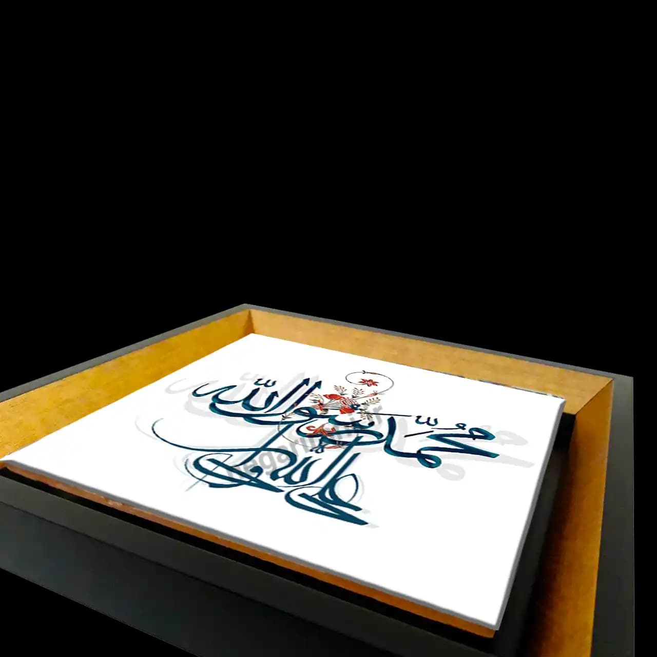 تابلو کاشی محمد رسول الله مدل 2B 4 — تصویر ۳