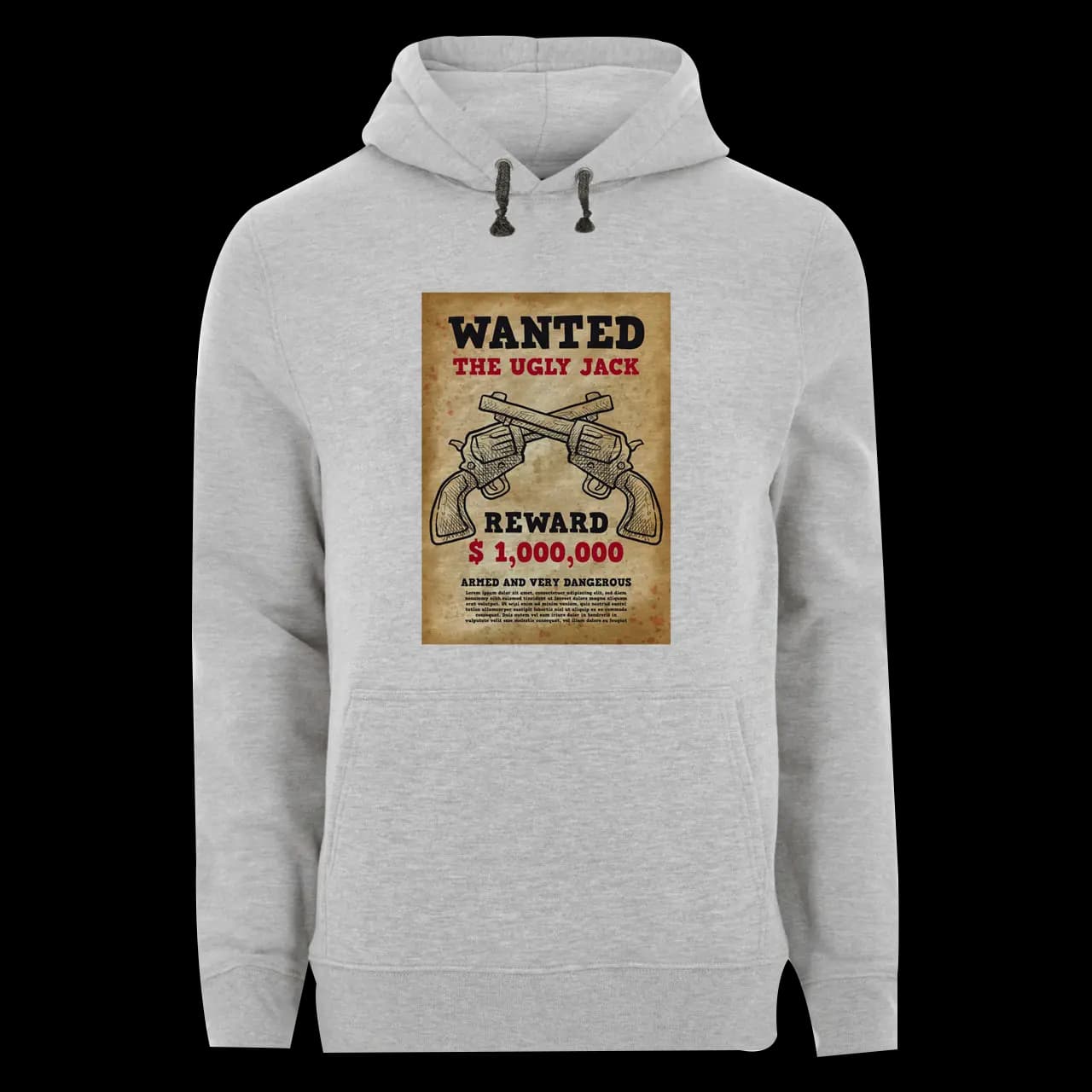 هودی WANTED مدل AL 4