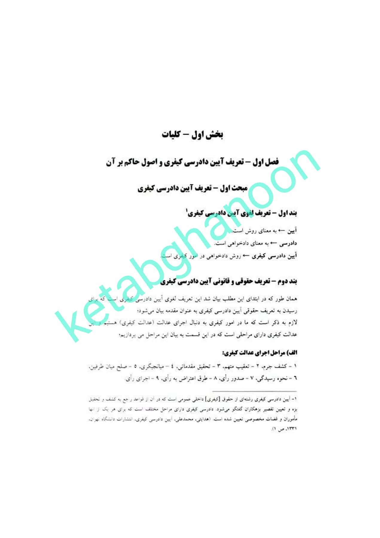 کتاب آیین دادرسی کیفری ساولانی — تصویر ۳