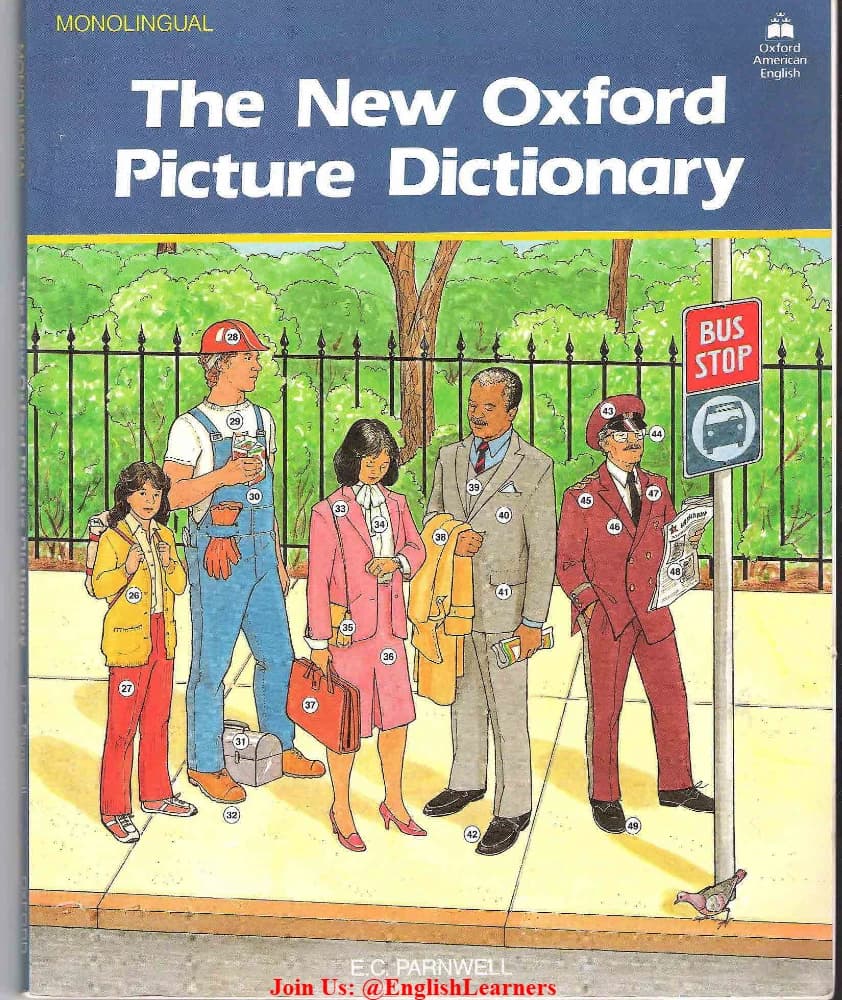 کتاب The New Oxford Picture Dictionary (فرهنگ لغت تصویری جدید آکسفورد) PDF | ای. سی. پمور
