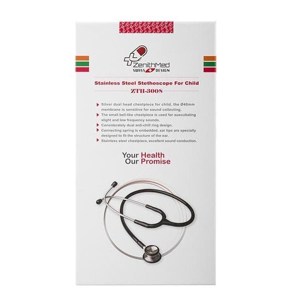 گوشی دوپاویون کاردیولوژی اطفال 3008 زنیت مد — تصویر ۲
