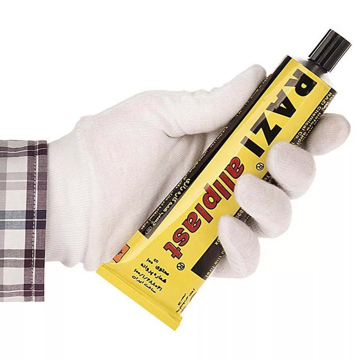 چسب مایع رازی مدل Allplast بسته 2 عددی — تصویر ۳