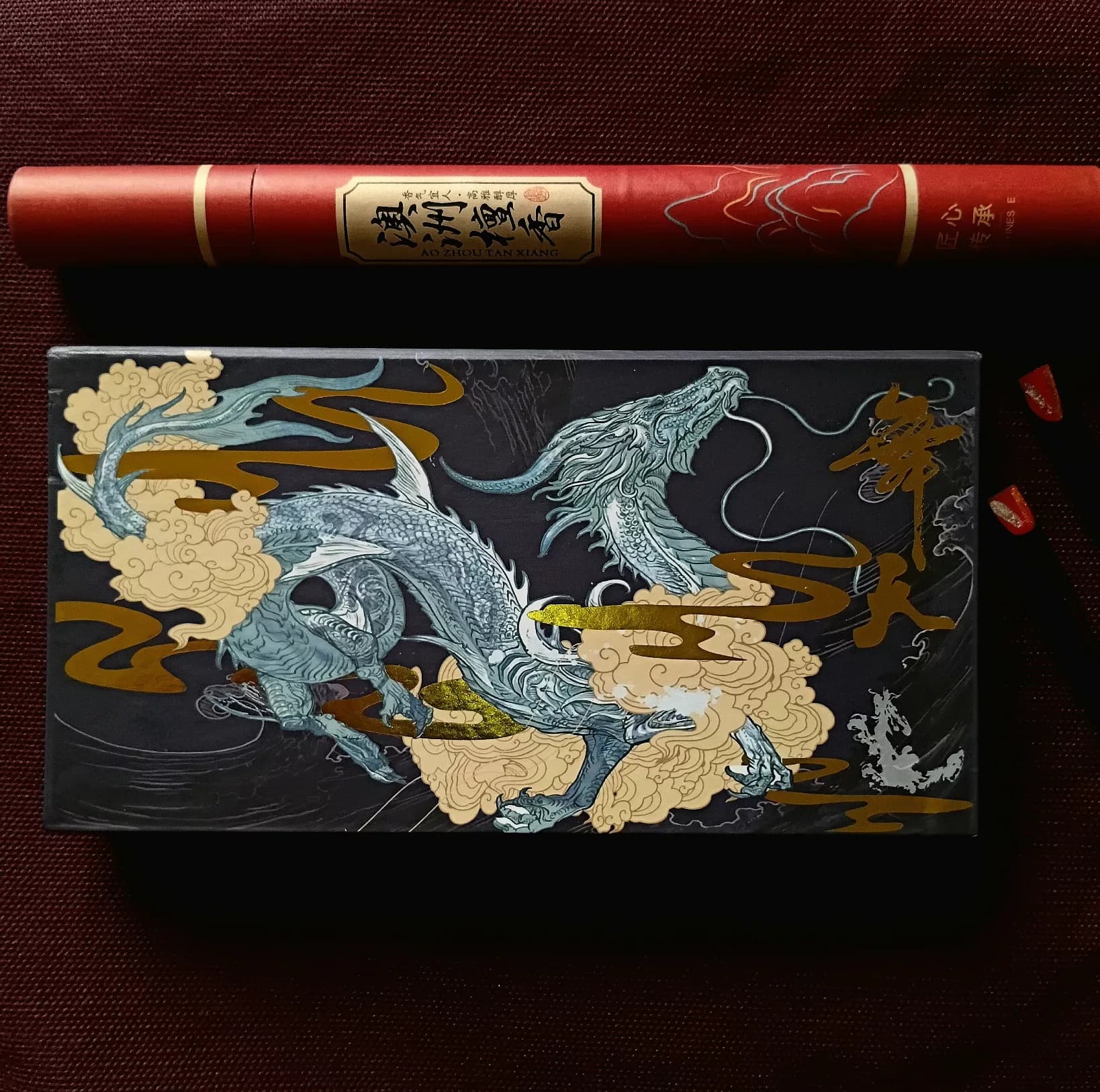 کاغذ یادداشت موکا مدل Water Dragon Spirit سایز 19*10 سانتی متر مجموعه 6 عددی — تصویر ۵