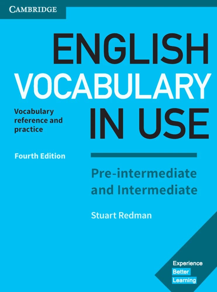 کتاب English Vocabulary in Use Pre-Intermediate Intermediate (واژگان انگلیسی در استفاده – سطح پیش‌متوسط و متوسط) PDF | استوارت ردمن