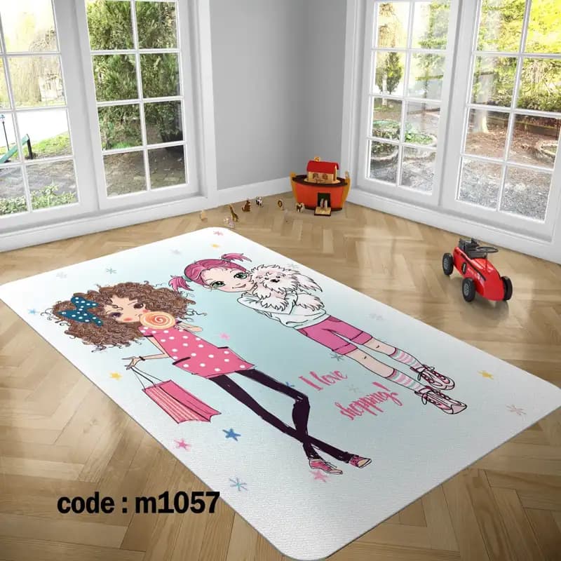 مخمل فرش (فرشینه) کد FAM_m 1057