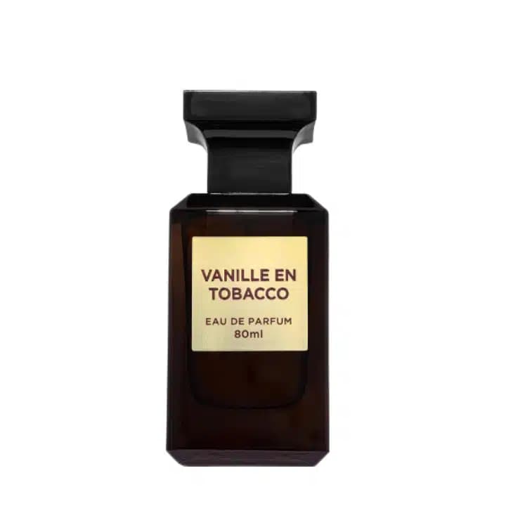ادکلن توباکو این وانیل Fragrance World Vanille en Tobacco | مشابه تام فورد ۸۰ میل