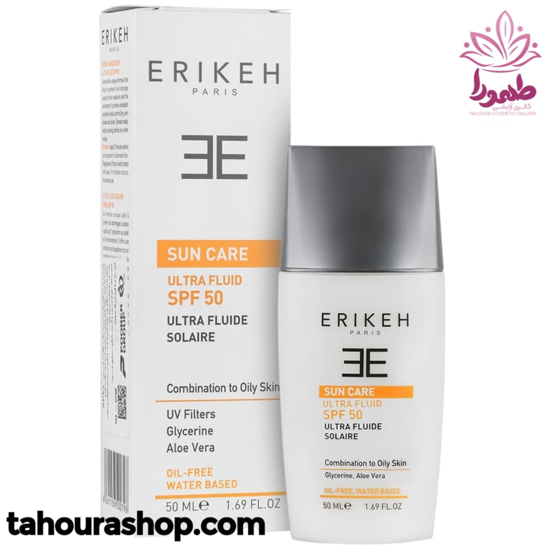 فلوئید ضدآفتاب فاقد چربی spf50 اریکه